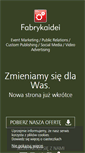 Mobile Screenshot of fabrykaidei.pl